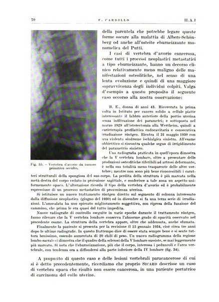 Radiologia e fisica medica. Sezione 1, Archivio di radioterapia e biofisica