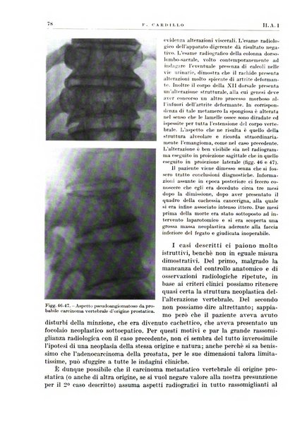 Radiologia e fisica medica. Sezione 1, Archivio di radioterapia e biofisica