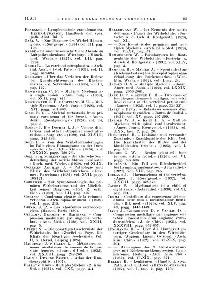 Radiologia e fisica medica. Sezione 1, Archivio di radioterapia e biofisica