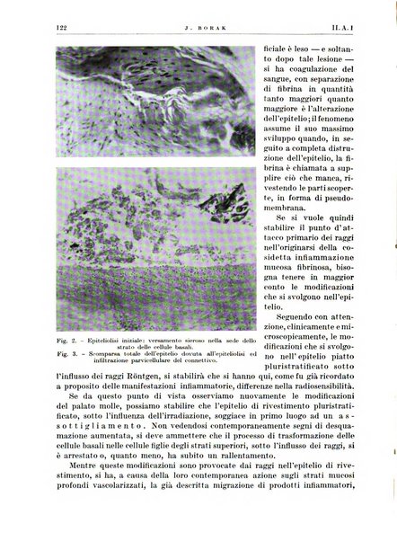 Radiologia e fisica medica. Sezione 1, Archivio di radioterapia e biofisica