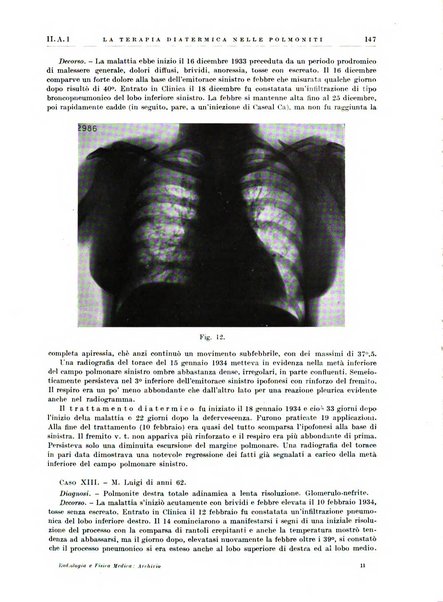 Radiologia e fisica medica. Sezione 1, Archivio di radioterapia e biofisica