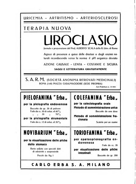 Radiologia e fisica medica. Sezione 1, Archivio di radioterapia e biofisica