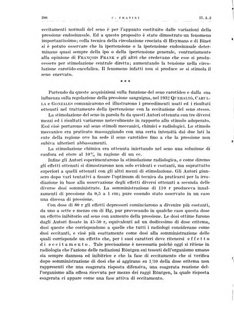 Radiologia e fisica medica. Sezione 1, Archivio di radioterapia e biofisica