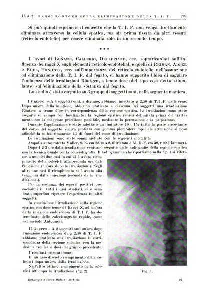 Radiologia e fisica medica. Sezione 1, Archivio di radioterapia e biofisica