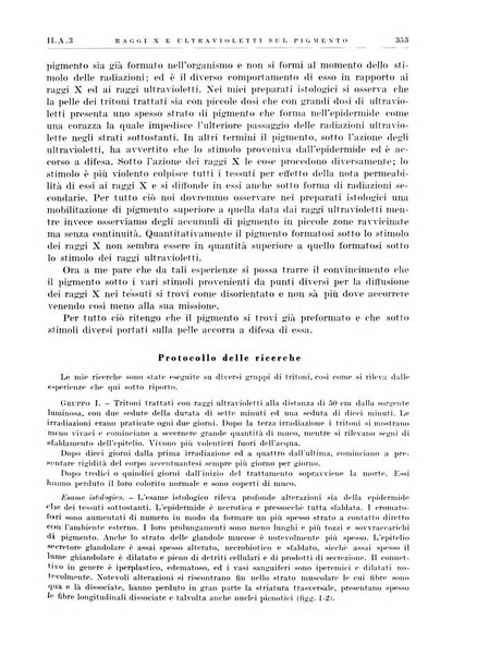 Radiologia e fisica medica. Sezione 1, Archivio di radioterapia e biofisica