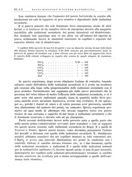 Radiologia e fisica medica. Sezione 1, Archivio di radioterapia e biofisica