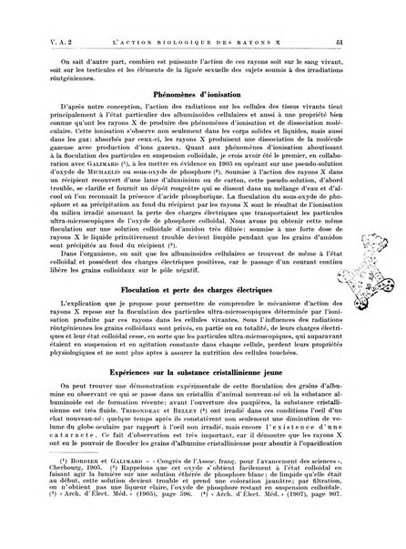 Radiologia e fisica medica. Sezione 1, Archivio di radioterapia e biofisica