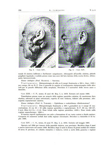 Radiologia e fisica medica. Sezione 1, Archivio di radioterapia e biofisica