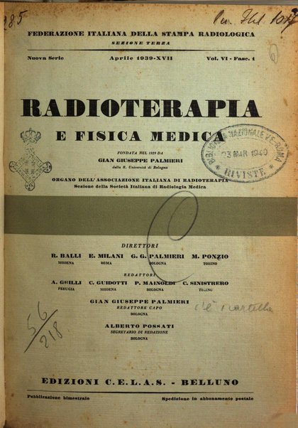 Radioterapia e fisica medica