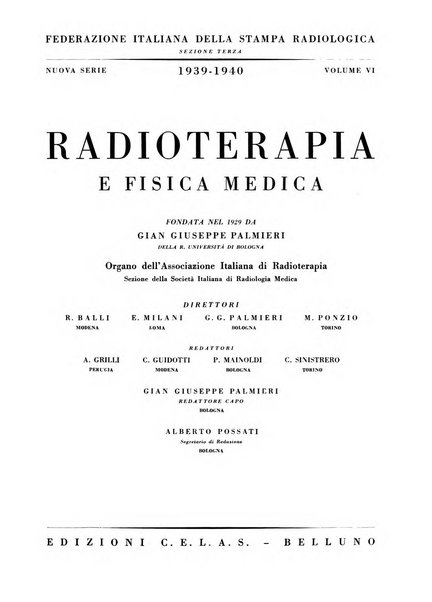 Radioterapia e fisica medica