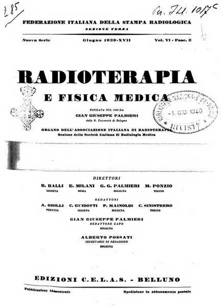 Radioterapia e fisica medica