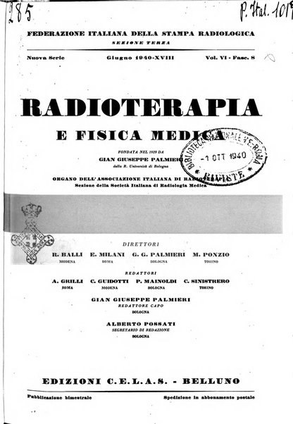 Radioterapia e fisica medica