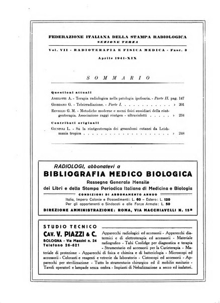 Radioterapia e fisica medica