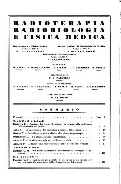 Radioterapia, radiobiologia e fisica medica