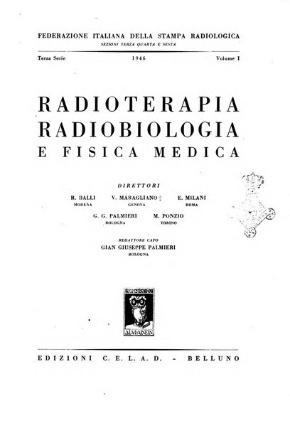 Radioterapia, radiobiologia e fisica medica