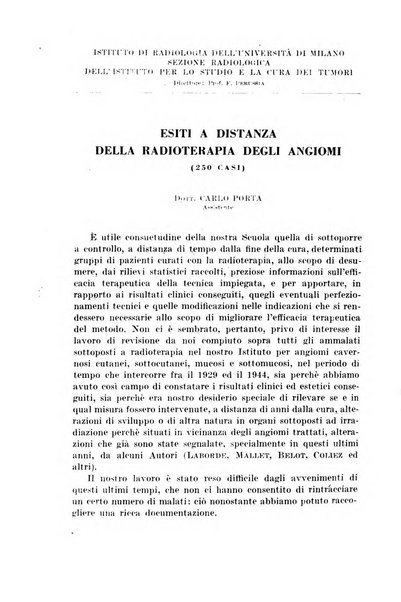 Radioterapia, radiobiologia e fisica medica