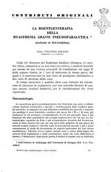 Radioterapia, radiobiologia e fisica medica