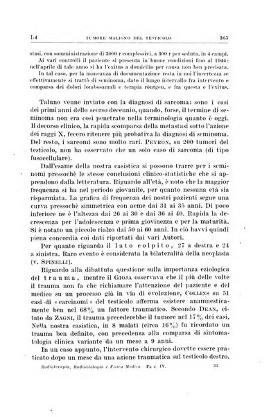 Radioterapia, radiobiologia e fisica medica