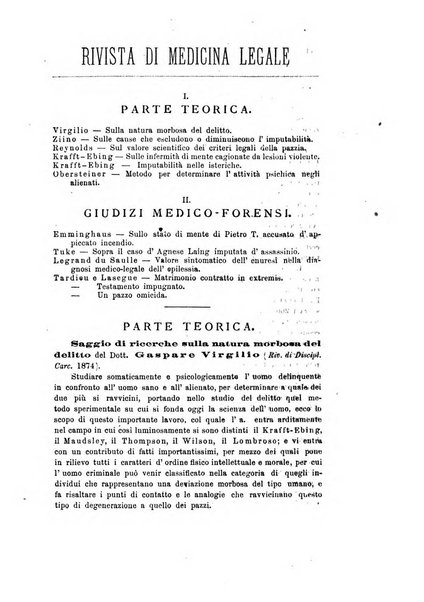 Rivista sperimentale di freniatria e di medicina legale in relazione con l'antropologia e le scienze giuridiche e sociali