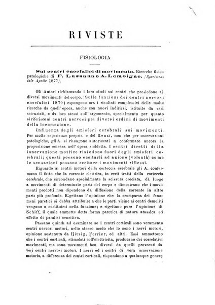 Rivista sperimentale di freniatria e di medicina legale in relazione con l'antropologia e le scienze giuridiche e sociali