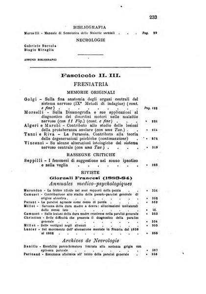 Rivista sperimentale di freniatria e di medicina legale in relazione con l'antropologia e le scienze giuridiche e sociali