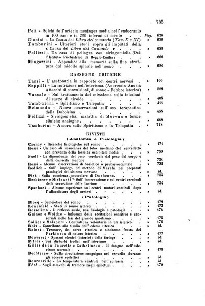 Rivista sperimentale di freniatria e di medicina legale in relazione con l'antropologia e le scienze giuridiche e sociali