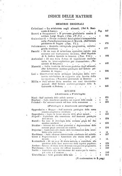 Rivista sperimentale di freniatria e di medicina legale in relazione con l'antropologia e le scienze giuridiche e sociali