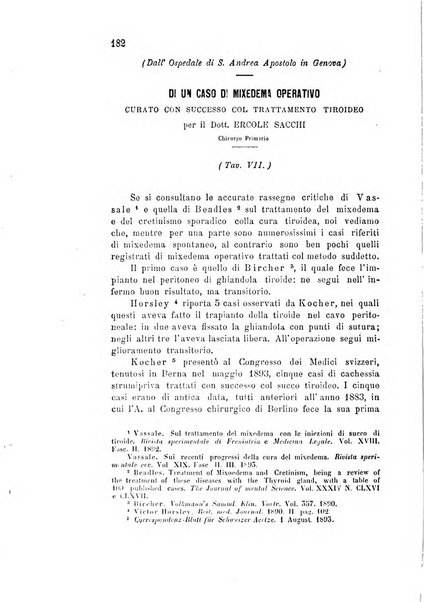 Rivista sperimentale di freniatria e di medicina legale in relazione con l'antropologia e le scienze giuridiche e sociali