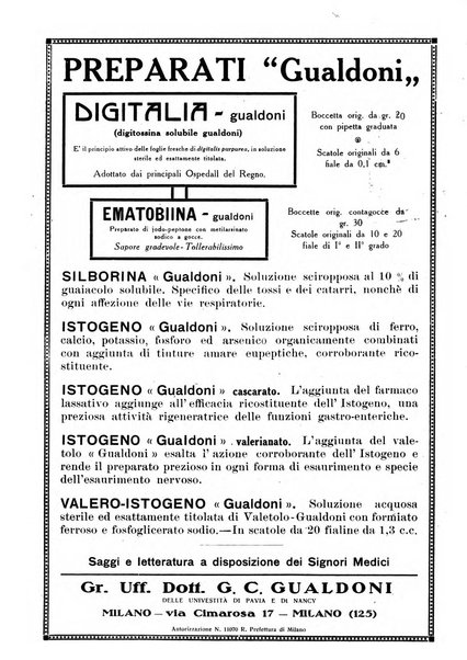 La Cultura medica moderna rassegna quindicinale di medicina, chirurgia e scienze affini