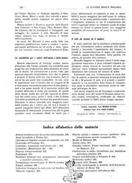 La Cultura medica moderna rassegna quindicinale di medicina, chirurgia e scienze affini