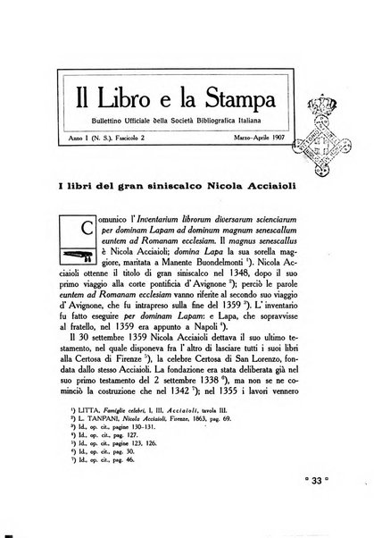 Il libro e la stampa bullettino ufficiale della Società bibliografica italiana