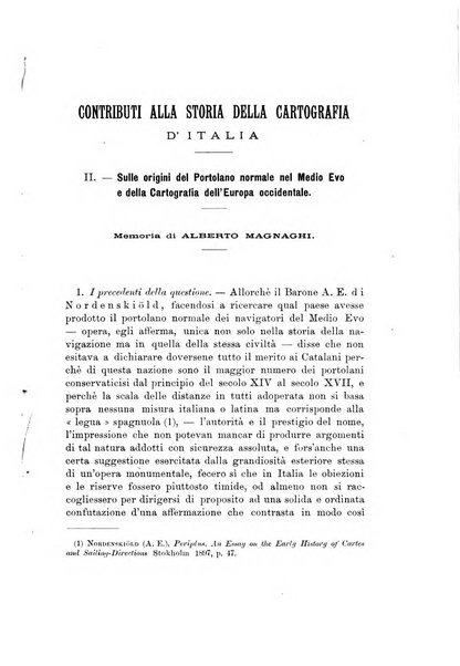 Memorie geografiche pubblicate come supplemento alla Rivista geografica italiana