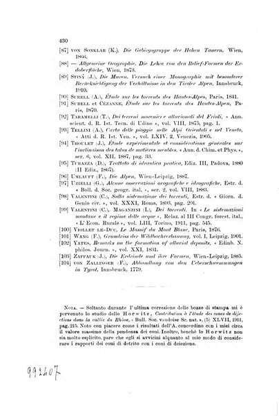 Memorie geografiche pubblicate come supplemento alla Rivista geografica italiana