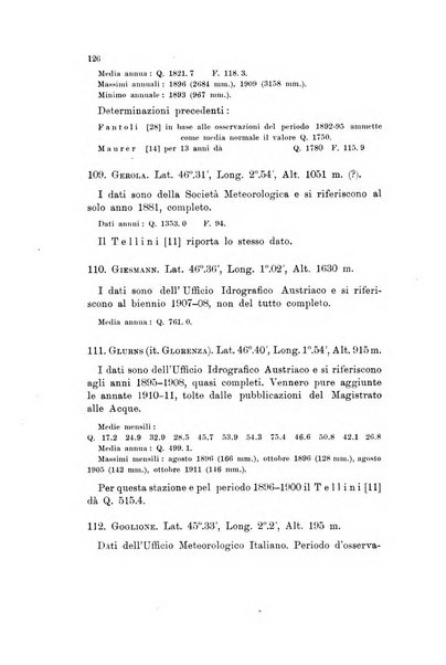 Memorie geografiche pubblicate come supplemento alla Rivista geografica italiana