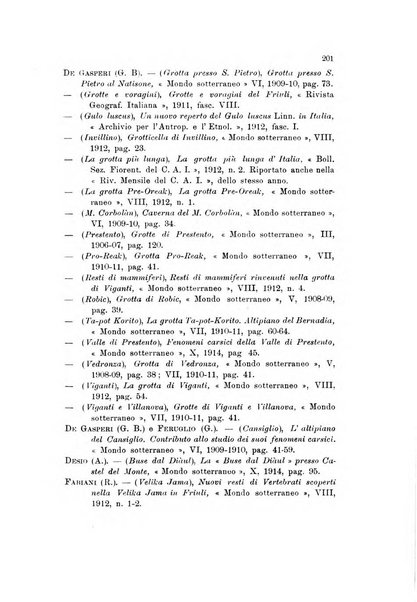 Memorie geografiche pubblicate come supplemento alla Rivista geografica italiana