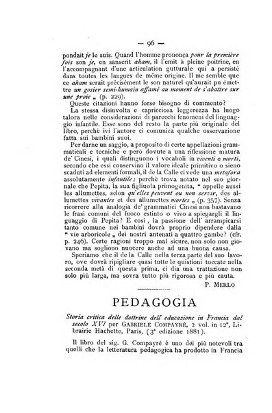 Rassegna critica di opere filosofiche, scientifiche e letterarie