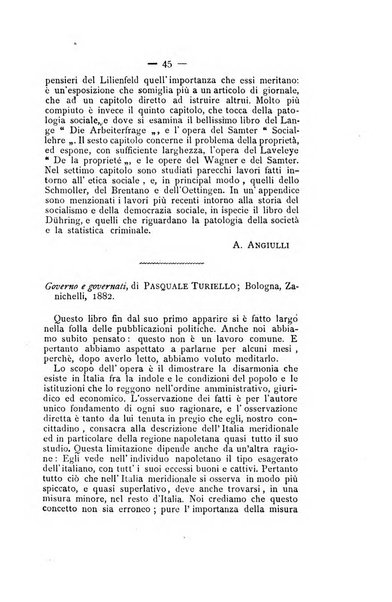 Rassegna critica di opere filosofiche, scientifiche e letterarie