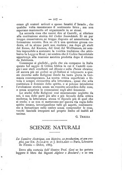 Rassegna critica di opere filosofiche, scientifiche e letterarie