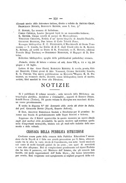 Rassegna critica di opere filosofiche, scientifiche e letterarie