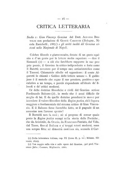 Rassegna critica di opere filosofiche, scientifiche e letterarie