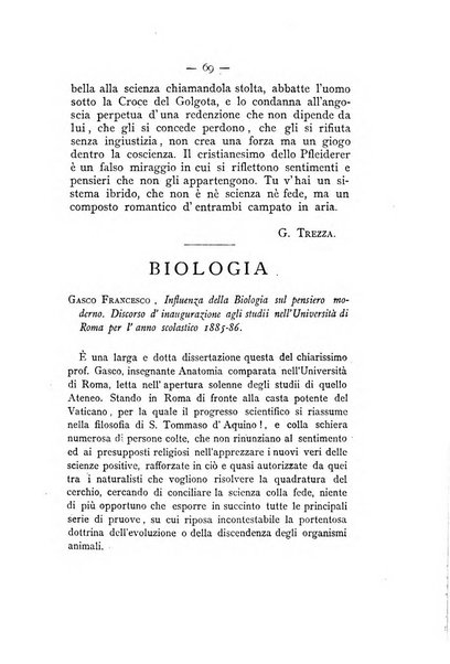 Rassegna critica di opere filosofiche, scientifiche e letterarie