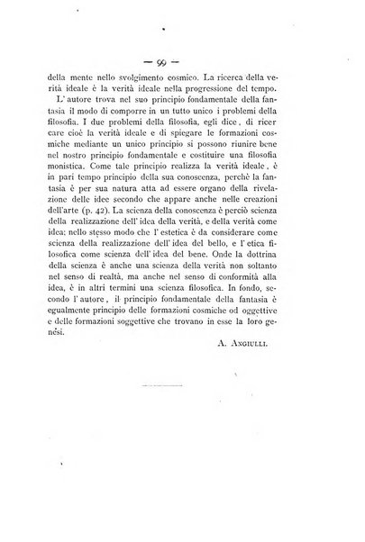 Rassegna critica di opere filosofiche, scientifiche e letterarie