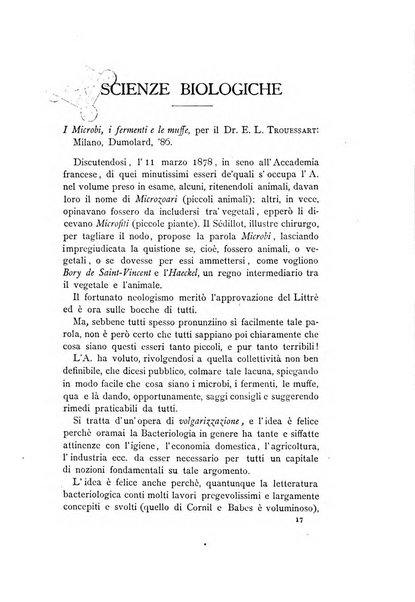 Rassegna critica di opere filosofiche, scientifiche e letterarie