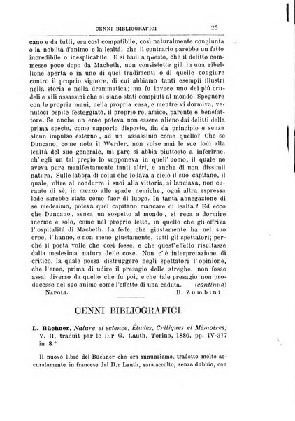 Rassegna critica di opere filosofiche, scientifiche e letterarie