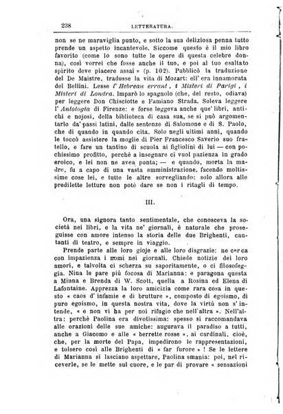 Rassegna critica di opere filosofiche, scientifiche e letterarie