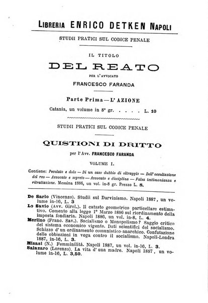 Rassegna critica di opere filosofiche, scientifiche e letterarie