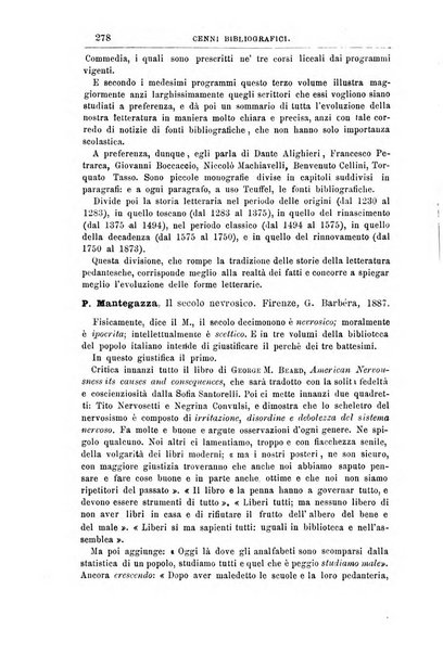 Rassegna critica di opere filosofiche, scientifiche e letterarie