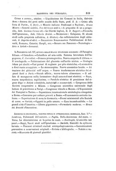 Rassegna critica di opere filosofiche, scientifiche e letterarie