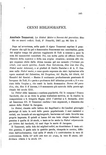 Rassegna critica di opere filosofiche, scientifiche e letterarie