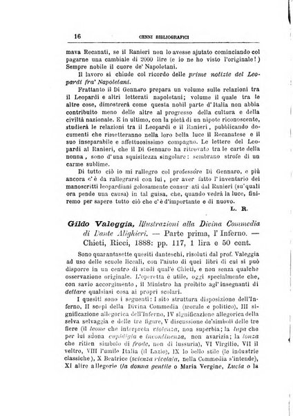 Rassegna critica di opere filosofiche, scientifiche e letterarie